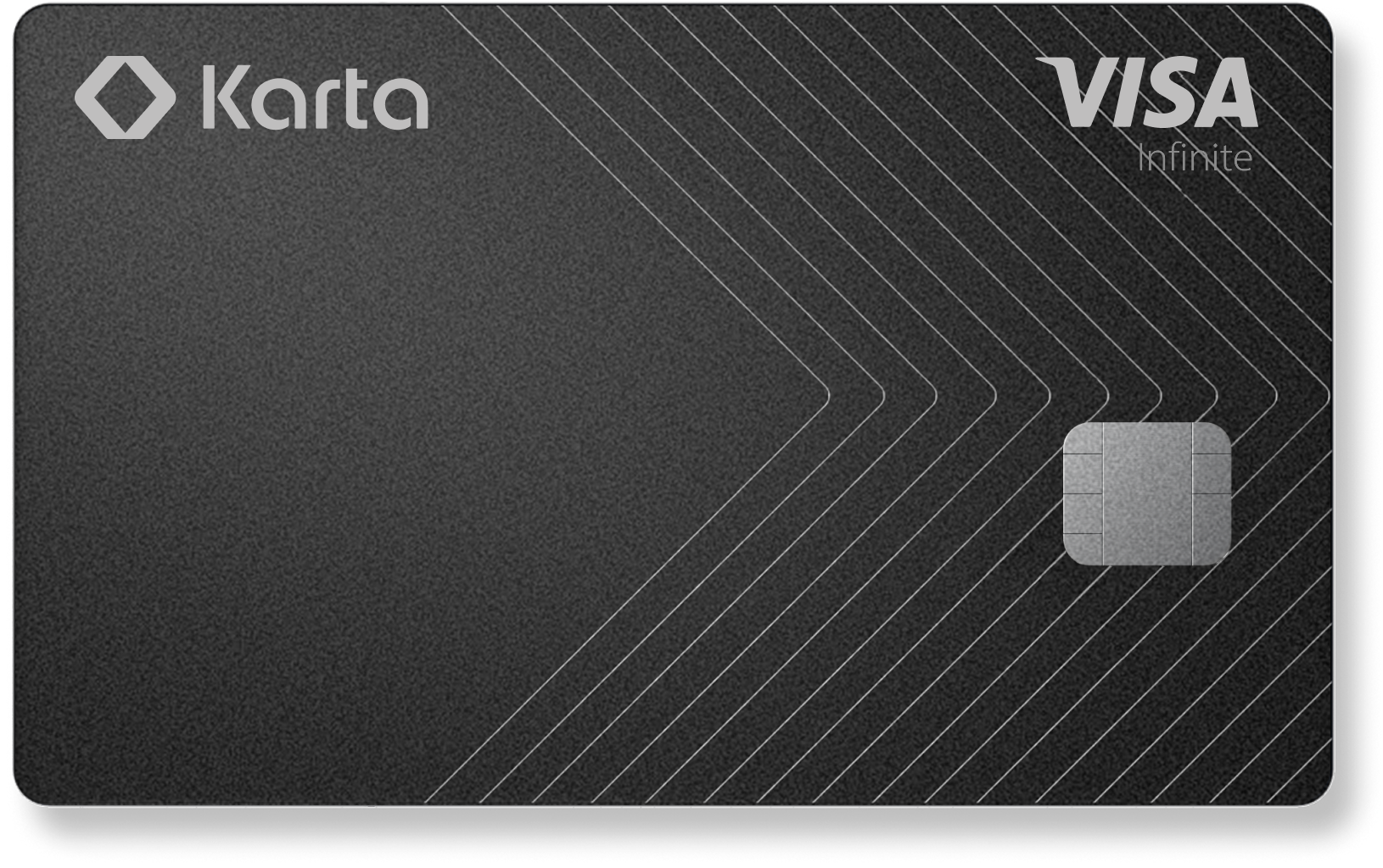 Cartão de crédito metálico Karta Black